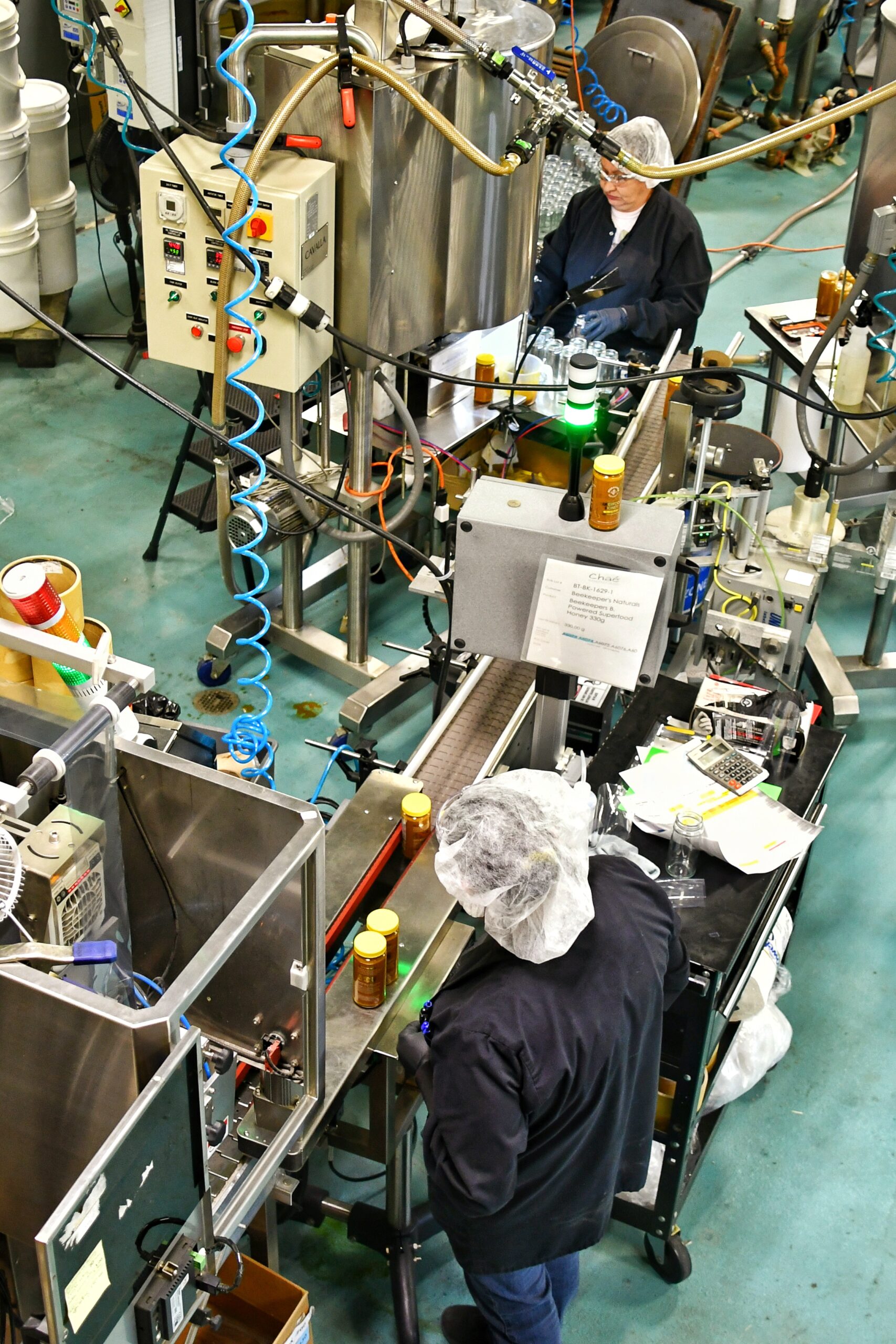 Honey packaging production overhead at Chaé Manufacturing